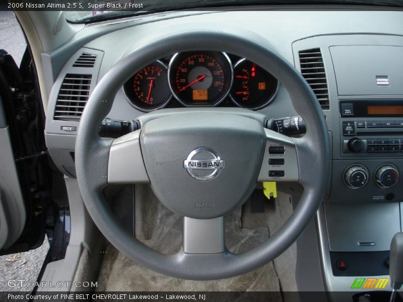 Super Black / Frost 2006 Nissan Altima 2.5 S