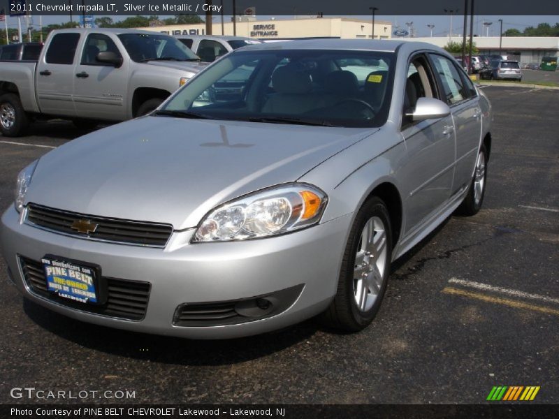 Silver Ice Metallic / Gray 2011 Chevrolet Impala LT