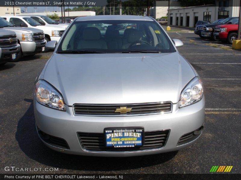 Silver Ice Metallic / Gray 2011 Chevrolet Impala LT