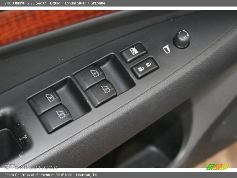 Liquid Platinum Silver / Graphite 2008 Infiniti G 35 Sedan