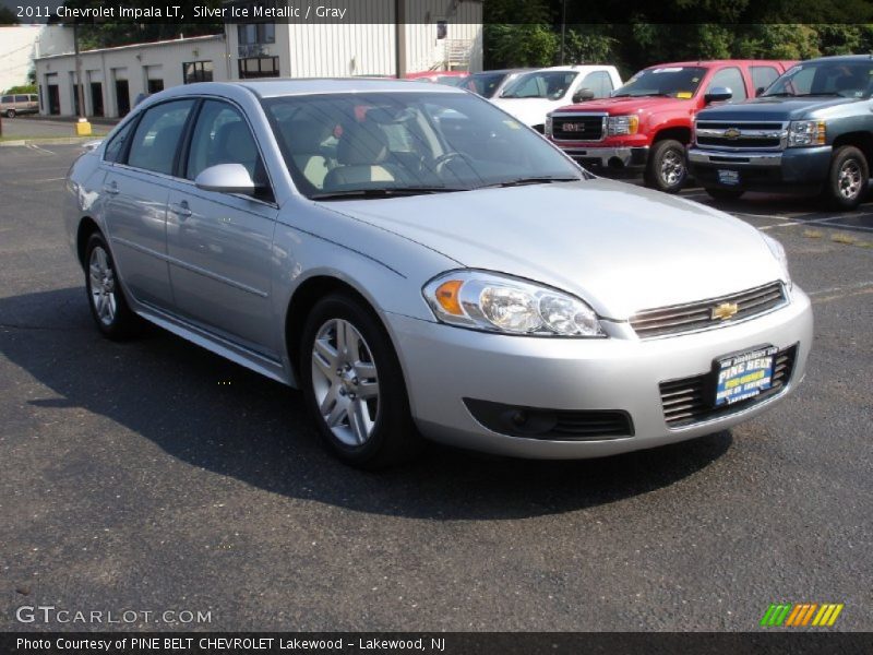 Silver Ice Metallic / Gray 2011 Chevrolet Impala LT