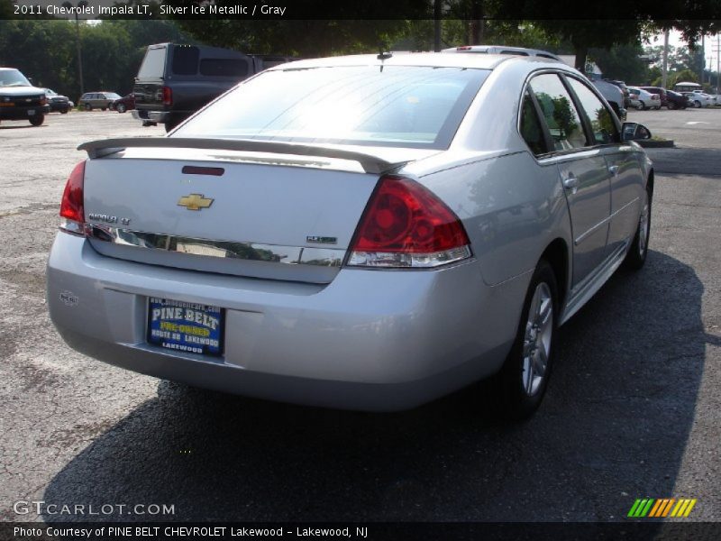 Silver Ice Metallic / Gray 2011 Chevrolet Impala LT