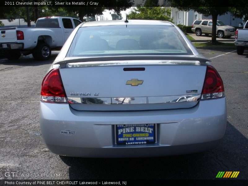 Silver Ice Metallic / Gray 2011 Chevrolet Impala LT