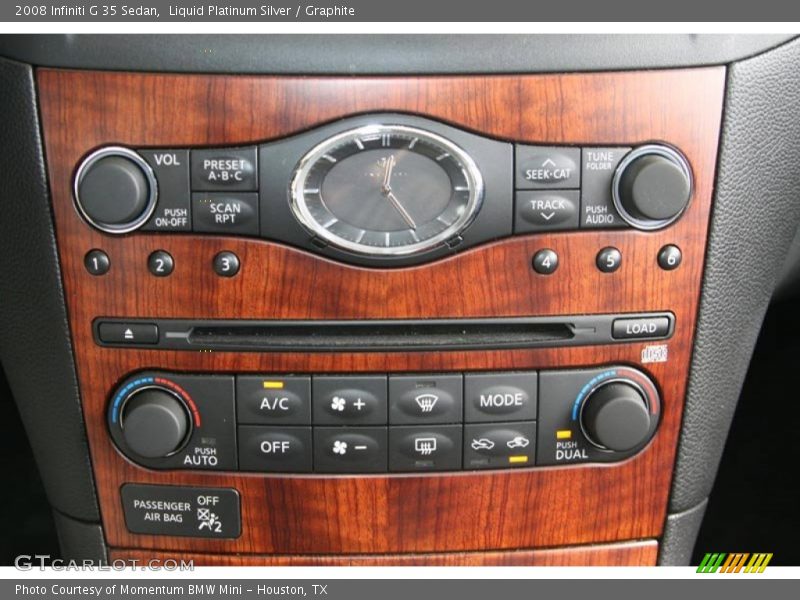 Liquid Platinum Silver / Graphite 2008 Infiniti G 35 Sedan