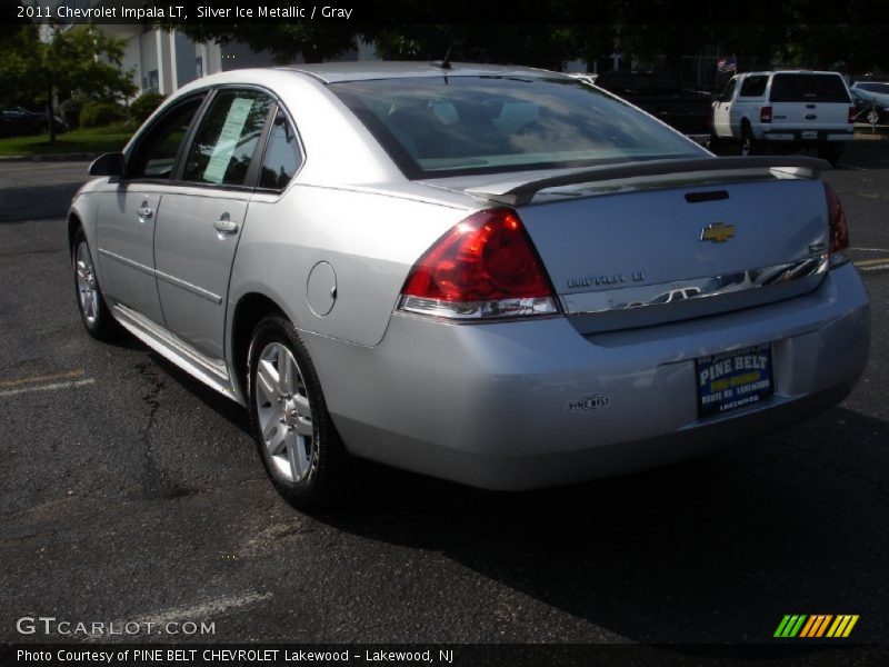 Silver Ice Metallic / Gray 2011 Chevrolet Impala LT