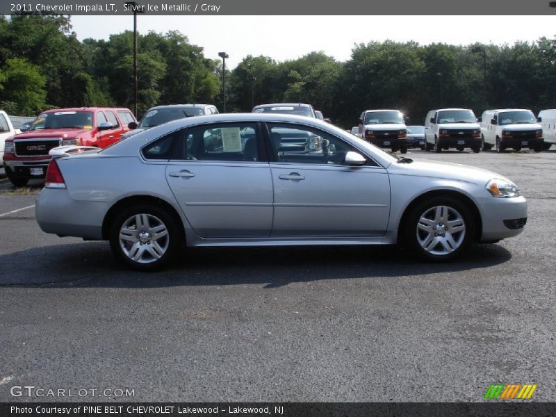 Silver Ice Metallic / Gray 2011 Chevrolet Impala LT