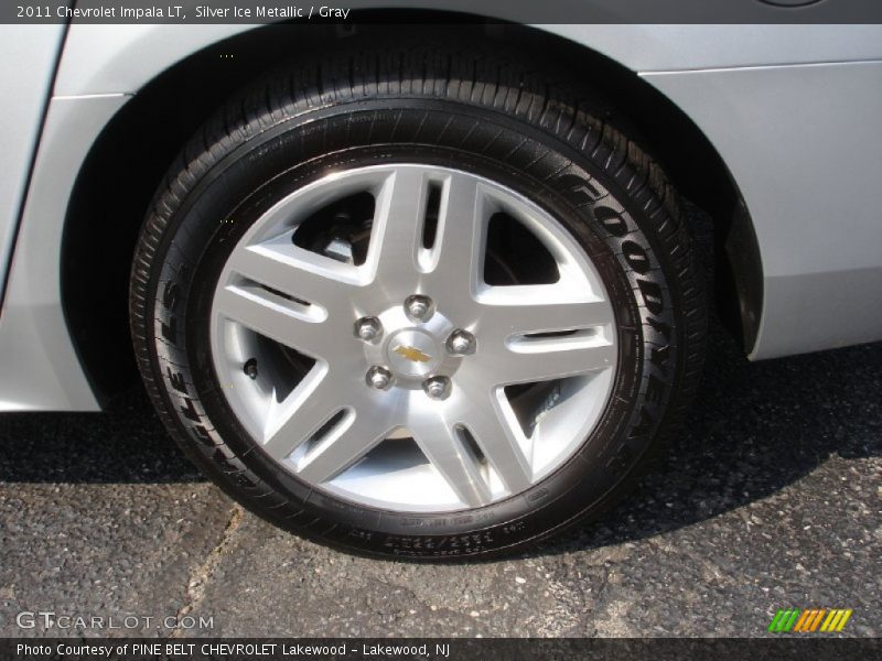 Silver Ice Metallic / Gray 2011 Chevrolet Impala LT