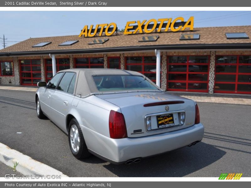 Sterling Silver / Dark Gray 2001 Cadillac DeVille Sedan