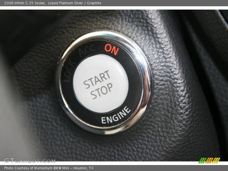 Liquid Platinum Silver / Graphite 2008 Infiniti G 35 Sedan