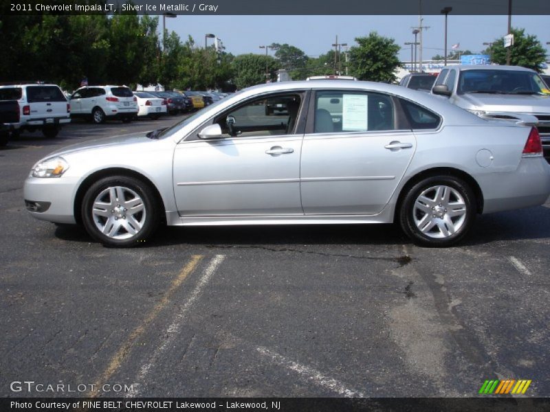 Silver Ice Metallic / Gray 2011 Chevrolet Impala LT