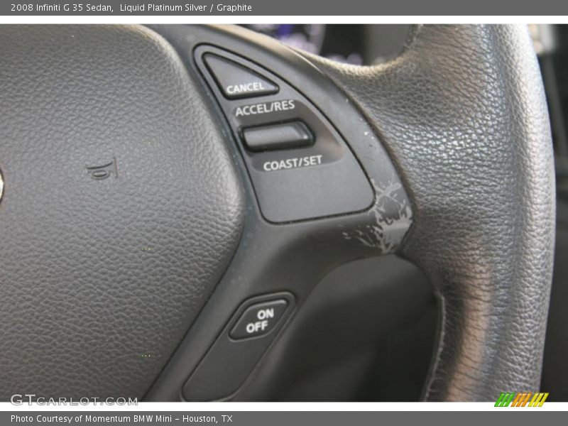 Liquid Platinum Silver / Graphite 2008 Infiniti G 35 Sedan