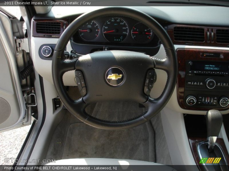 Silver Ice Metallic / Gray 2011 Chevrolet Impala LT