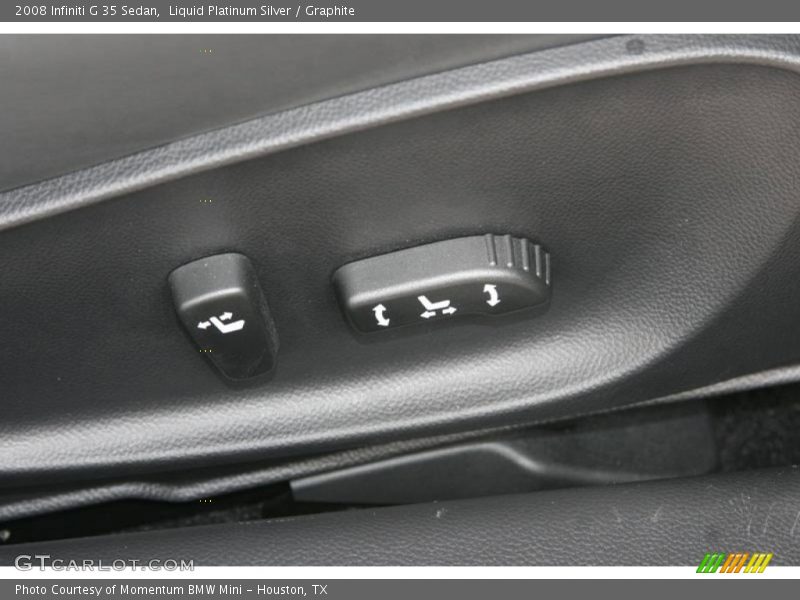 Liquid Platinum Silver / Graphite 2008 Infiniti G 35 Sedan