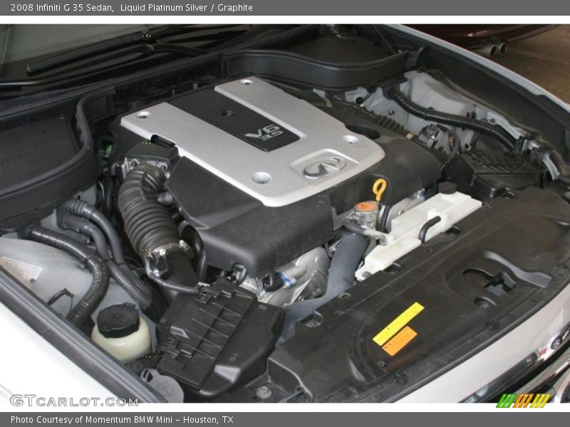 Liquid Platinum Silver / Graphite 2008 Infiniti G 35 Sedan