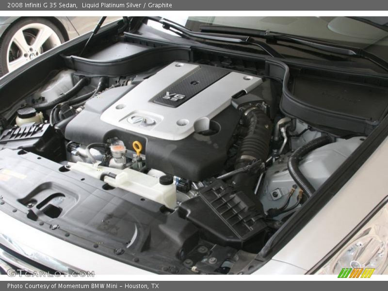 Liquid Platinum Silver / Graphite 2008 Infiniti G 35 Sedan