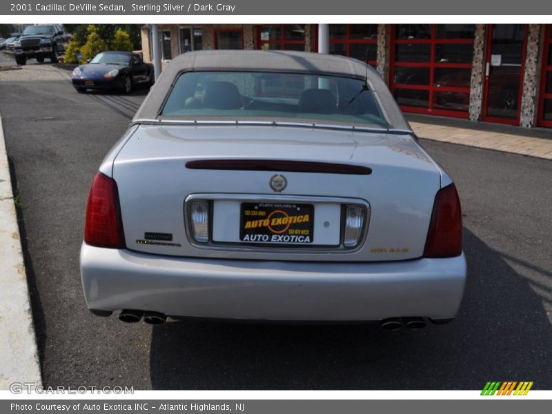 Sterling Silver / Dark Gray 2001 Cadillac DeVille Sedan