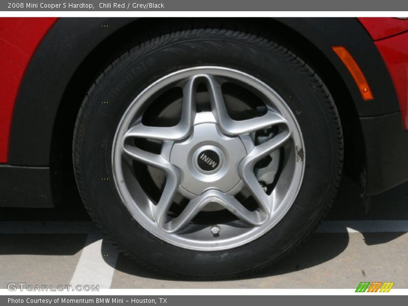 Chili Red / Grey/Black 2008 Mini Cooper S Hardtop
