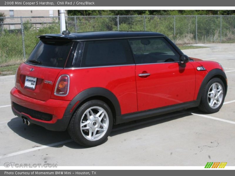 Chili Red / Grey/Black 2008 Mini Cooper S Hardtop