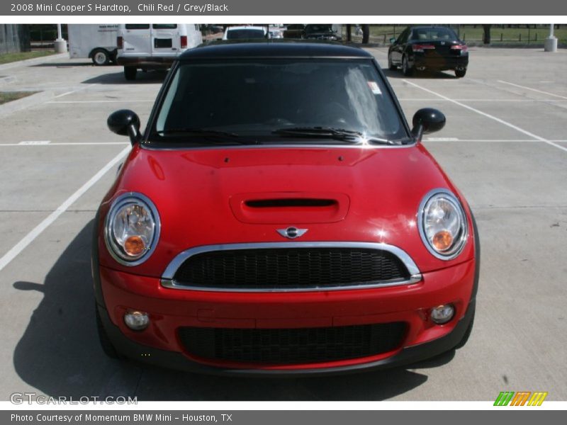 Chili Red / Grey/Black 2008 Mini Cooper S Hardtop