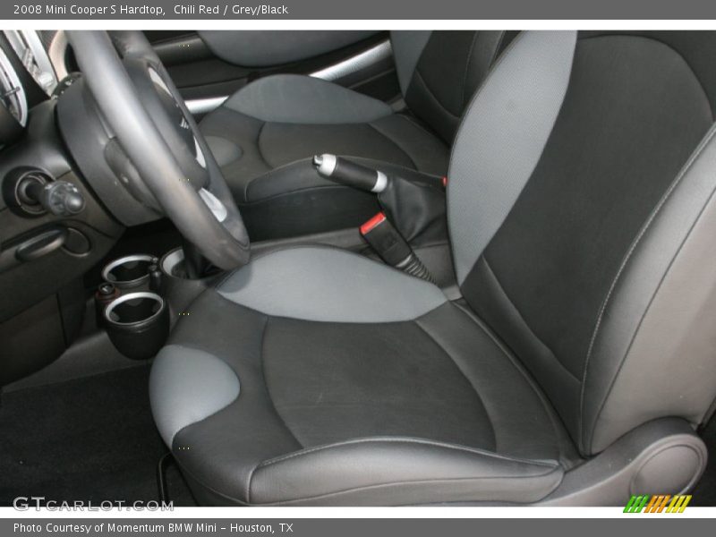 Chili Red / Grey/Black 2008 Mini Cooper S Hardtop