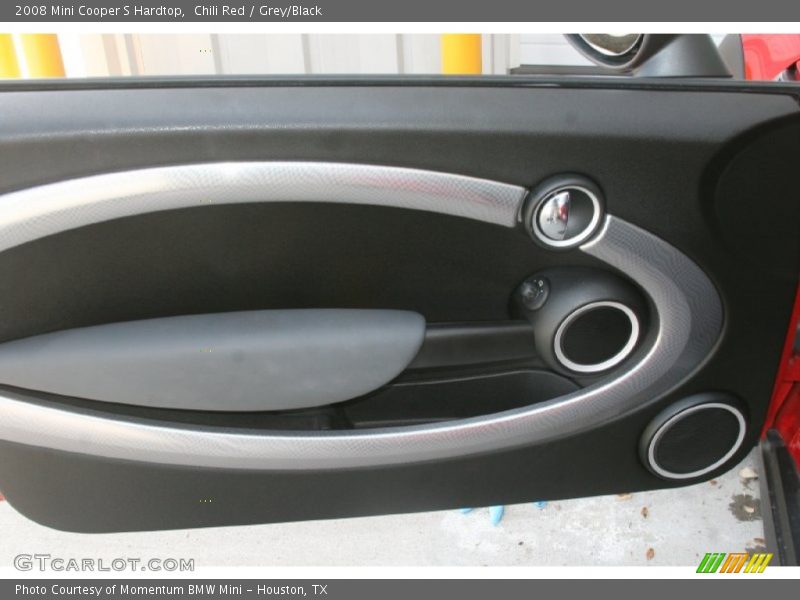 Chili Red / Grey/Black 2008 Mini Cooper S Hardtop