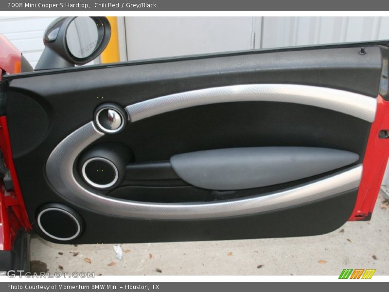 Chili Red / Grey/Black 2008 Mini Cooper S Hardtop