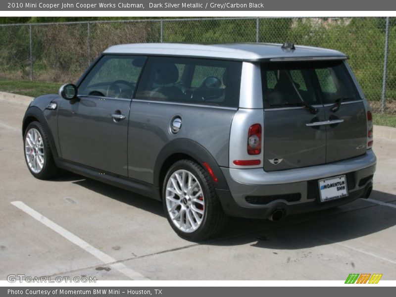 Dark Silver Metallic / Grey/Carbon Black 2010 Mini Cooper John Cooper Works Clubman