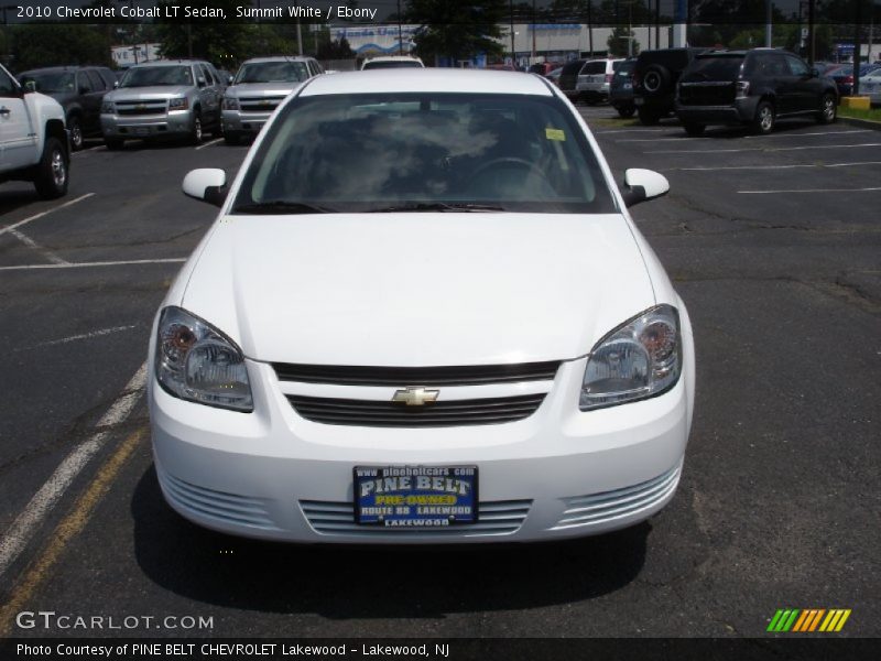 Summit White / Ebony 2010 Chevrolet Cobalt LT Sedan