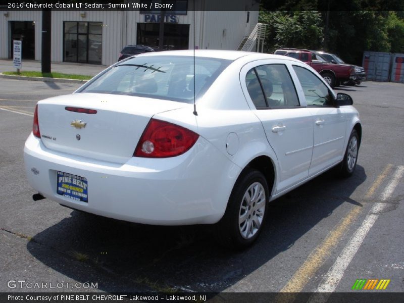 Summit White / Ebony 2010 Chevrolet Cobalt LT Sedan