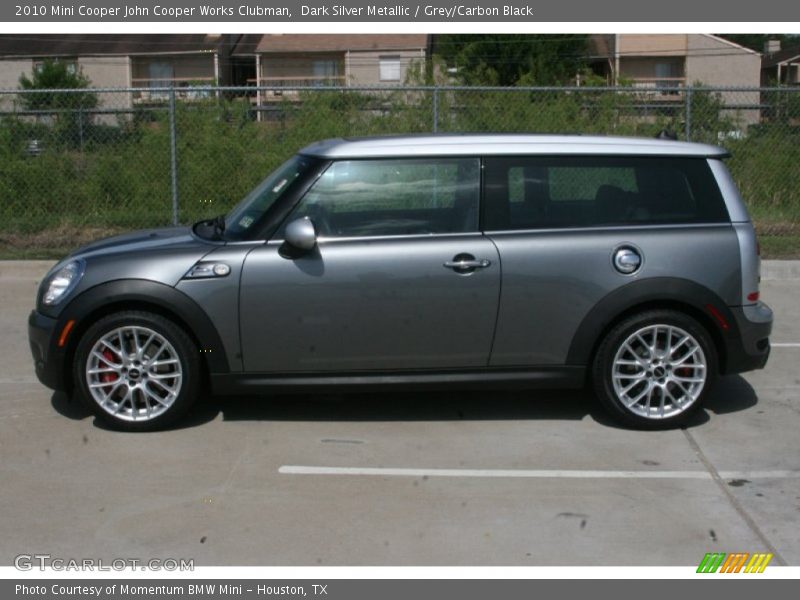 Dark Silver Metallic / Grey/Carbon Black 2010 Mini Cooper John Cooper Works Clubman