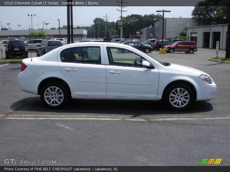 Summit White / Ebony 2010 Chevrolet Cobalt LT Sedan