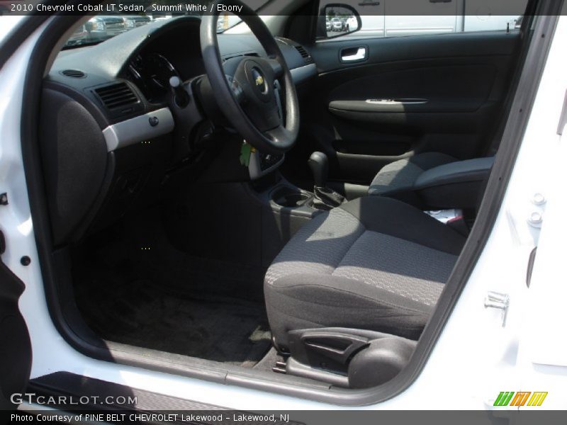 Summit White / Ebony 2010 Chevrolet Cobalt LT Sedan
