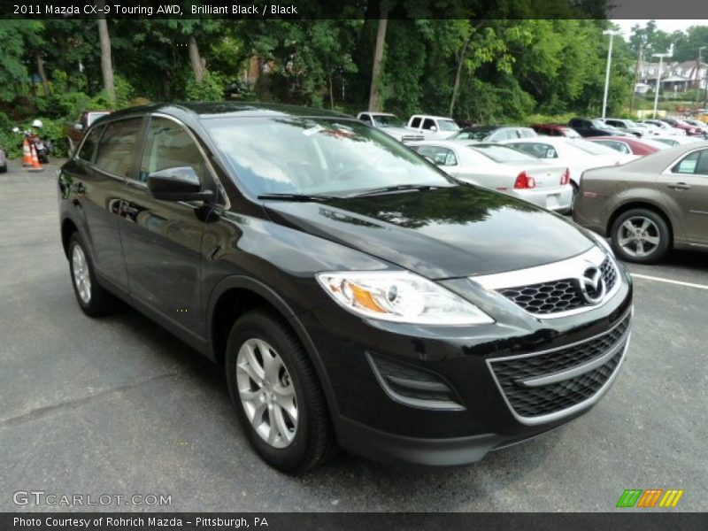 Brilliant Black / Black 2011 Mazda CX-9 Touring AWD