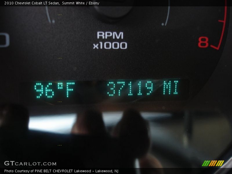 Summit White / Ebony 2010 Chevrolet Cobalt LT Sedan