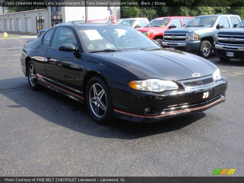 Black / Ebony 2005 Chevrolet Monte Carlo Supercharged SS Tony Stewart Signature Series