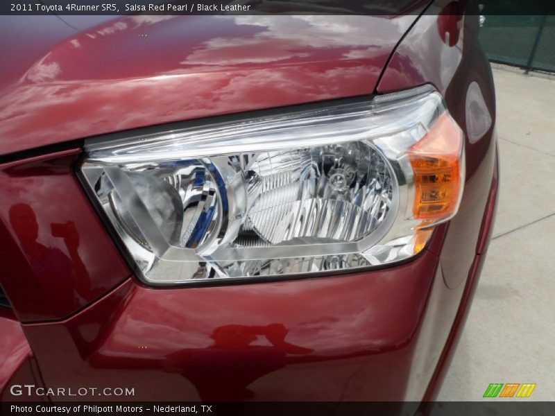 Salsa Red Pearl / Black Leather 2011 Toyota 4Runner SR5