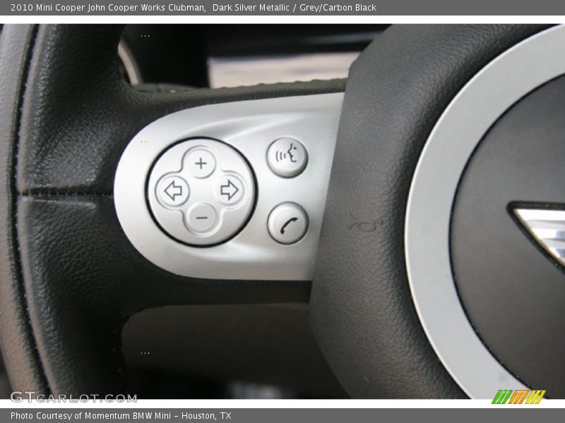 Dark Silver Metallic / Grey/Carbon Black 2010 Mini Cooper John Cooper Works Clubman