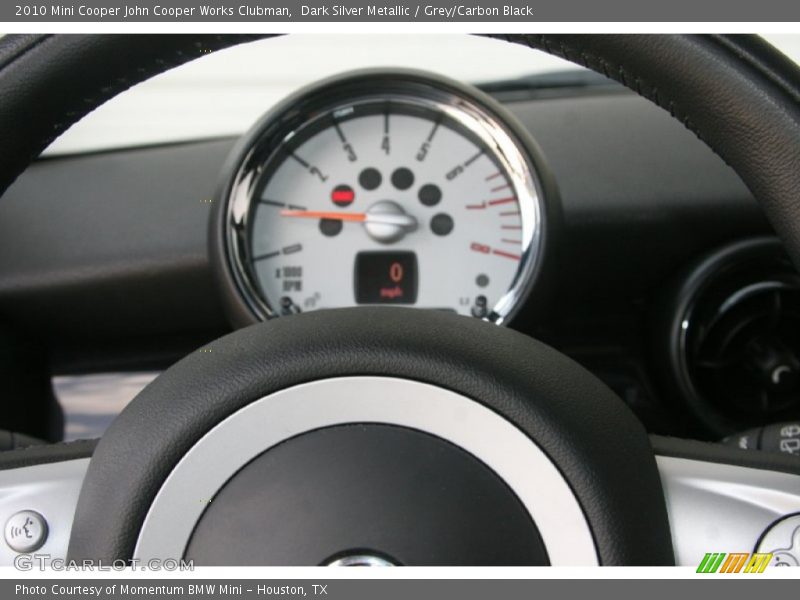 Dark Silver Metallic / Grey/Carbon Black 2010 Mini Cooper John Cooper Works Clubman