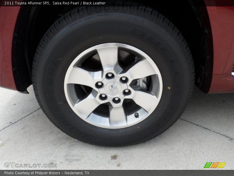 Salsa Red Pearl / Black Leather 2011 Toyota 4Runner SR5