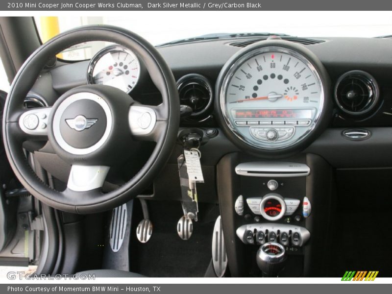 Dark Silver Metallic / Grey/Carbon Black 2010 Mini Cooper John Cooper Works Clubman
