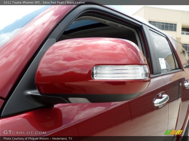 Salsa Red Pearl / Black Leather 2011 Toyota 4Runner SR5