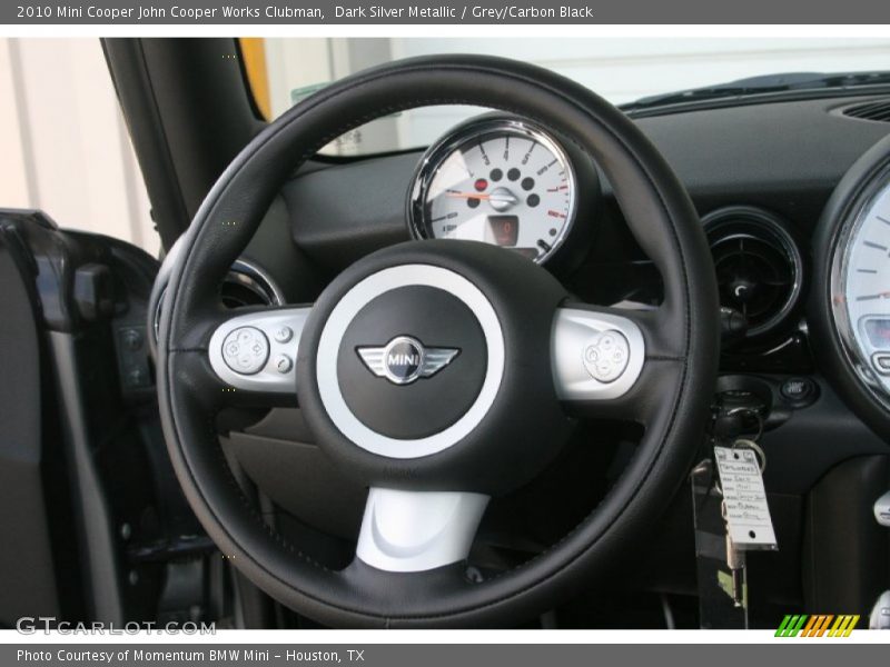 Dark Silver Metallic / Grey/Carbon Black 2010 Mini Cooper John Cooper Works Clubman