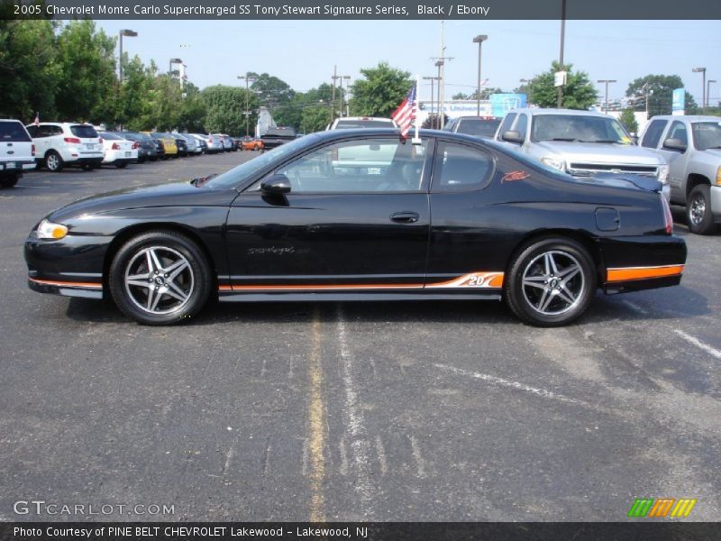  2005 Monte Carlo Supercharged SS Tony Stewart Signature Series Black
