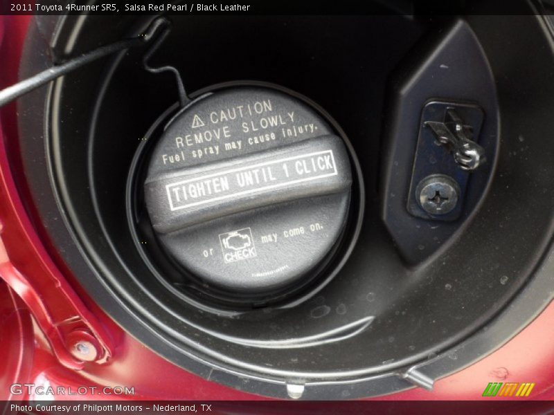 Salsa Red Pearl / Black Leather 2011 Toyota 4Runner SR5