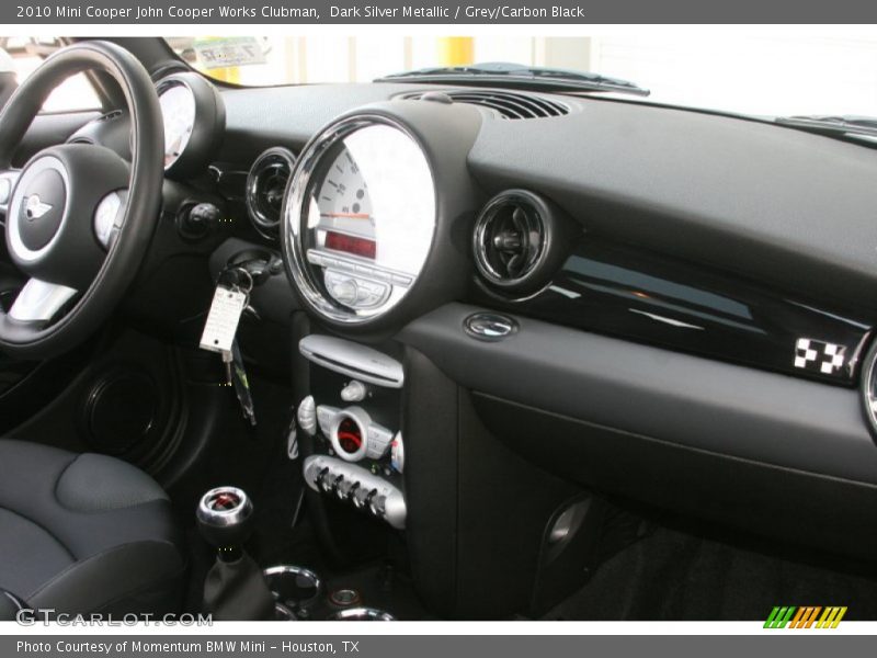 Dark Silver Metallic / Grey/Carbon Black 2010 Mini Cooper John Cooper Works Clubman