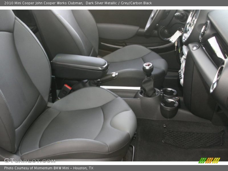Dark Silver Metallic / Grey/Carbon Black 2010 Mini Cooper John Cooper Works Clubman