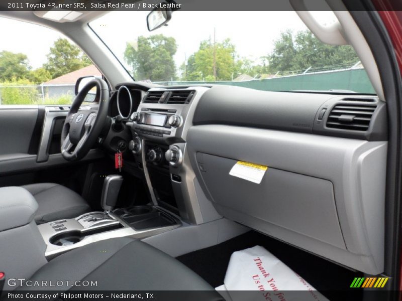Salsa Red Pearl / Black Leather 2011 Toyota 4Runner SR5