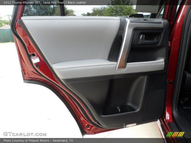 Salsa Red Pearl / Black Leather 2011 Toyota 4Runner SR5