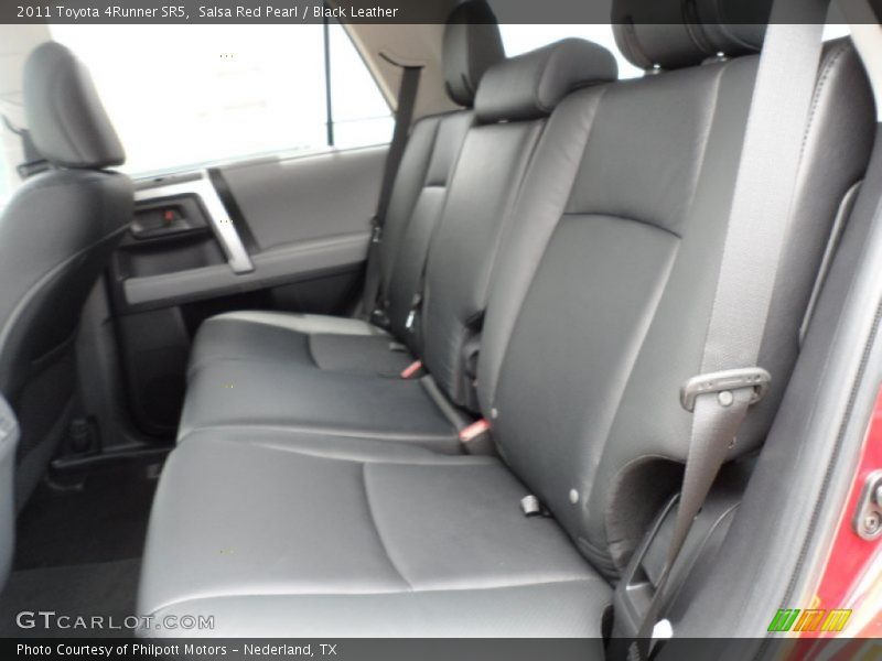 Salsa Red Pearl / Black Leather 2011 Toyota 4Runner SR5