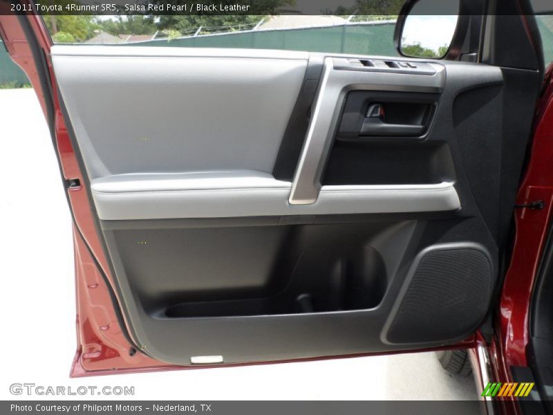 Salsa Red Pearl / Black Leather 2011 Toyota 4Runner SR5